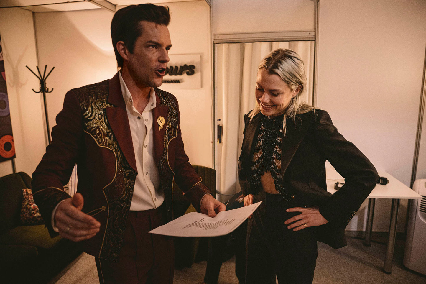 Brandon Flowers and Phoebe Bridgers