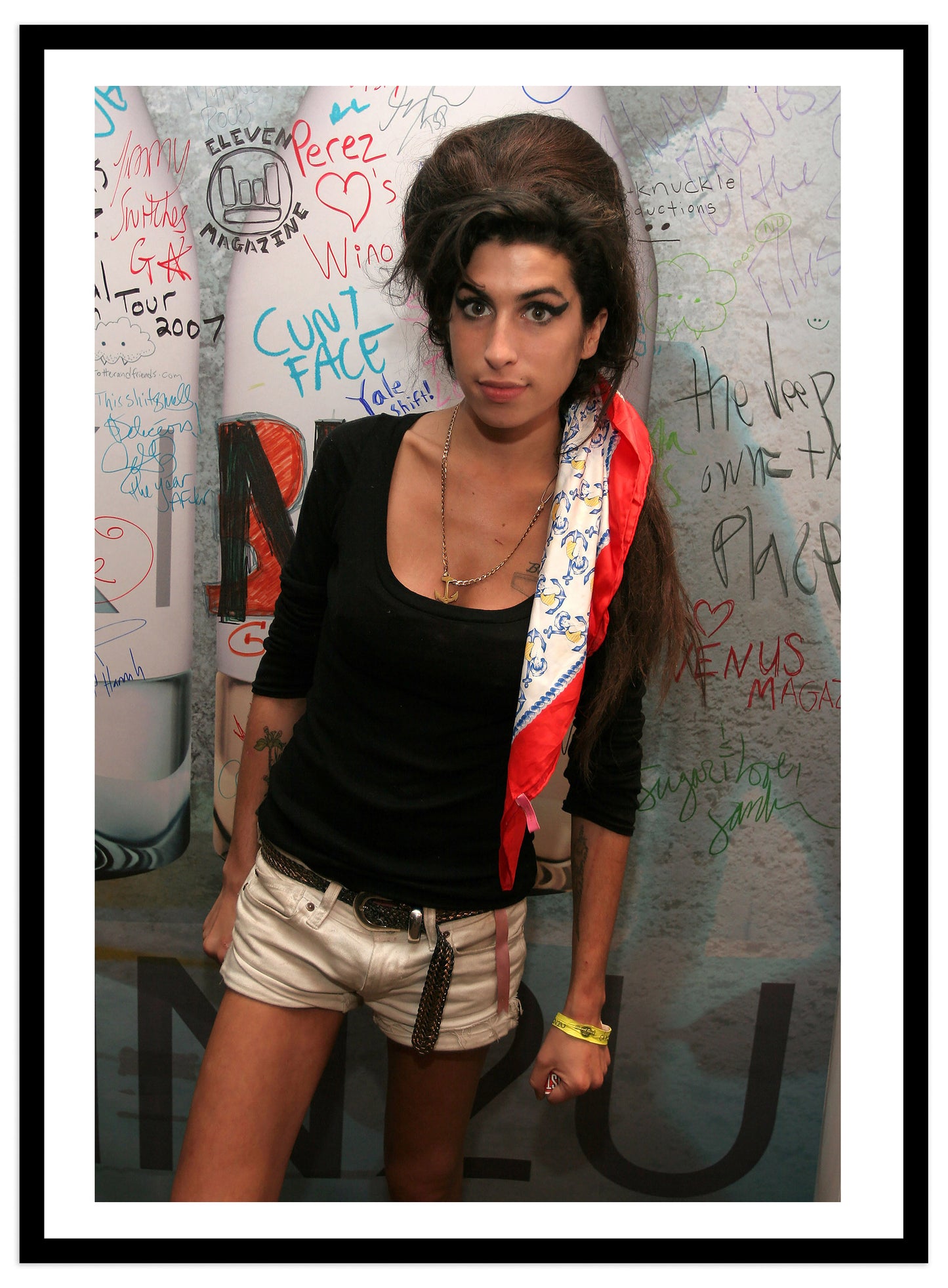 Amy Winehouse, Backstage Chicago