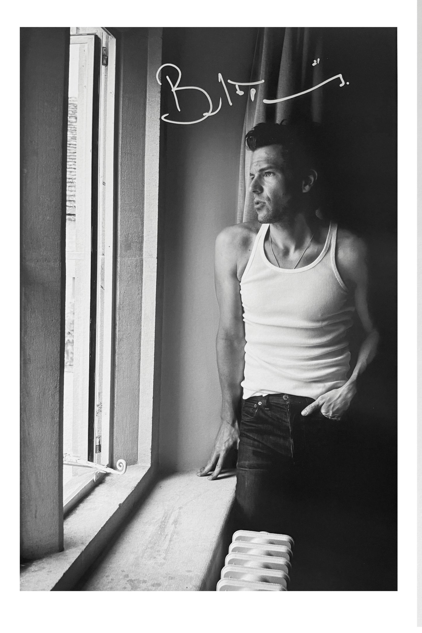 Autographed Brandon Flowers in The Cotswolds, UK