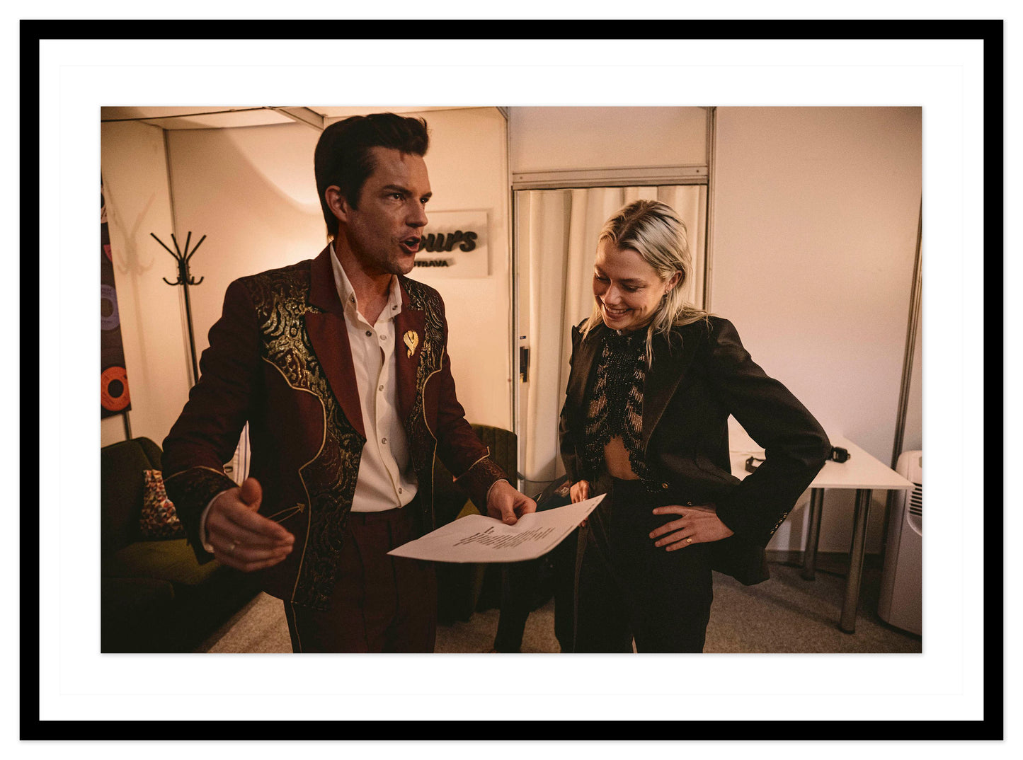 Brandon Flowers and Phoebe Bridgers