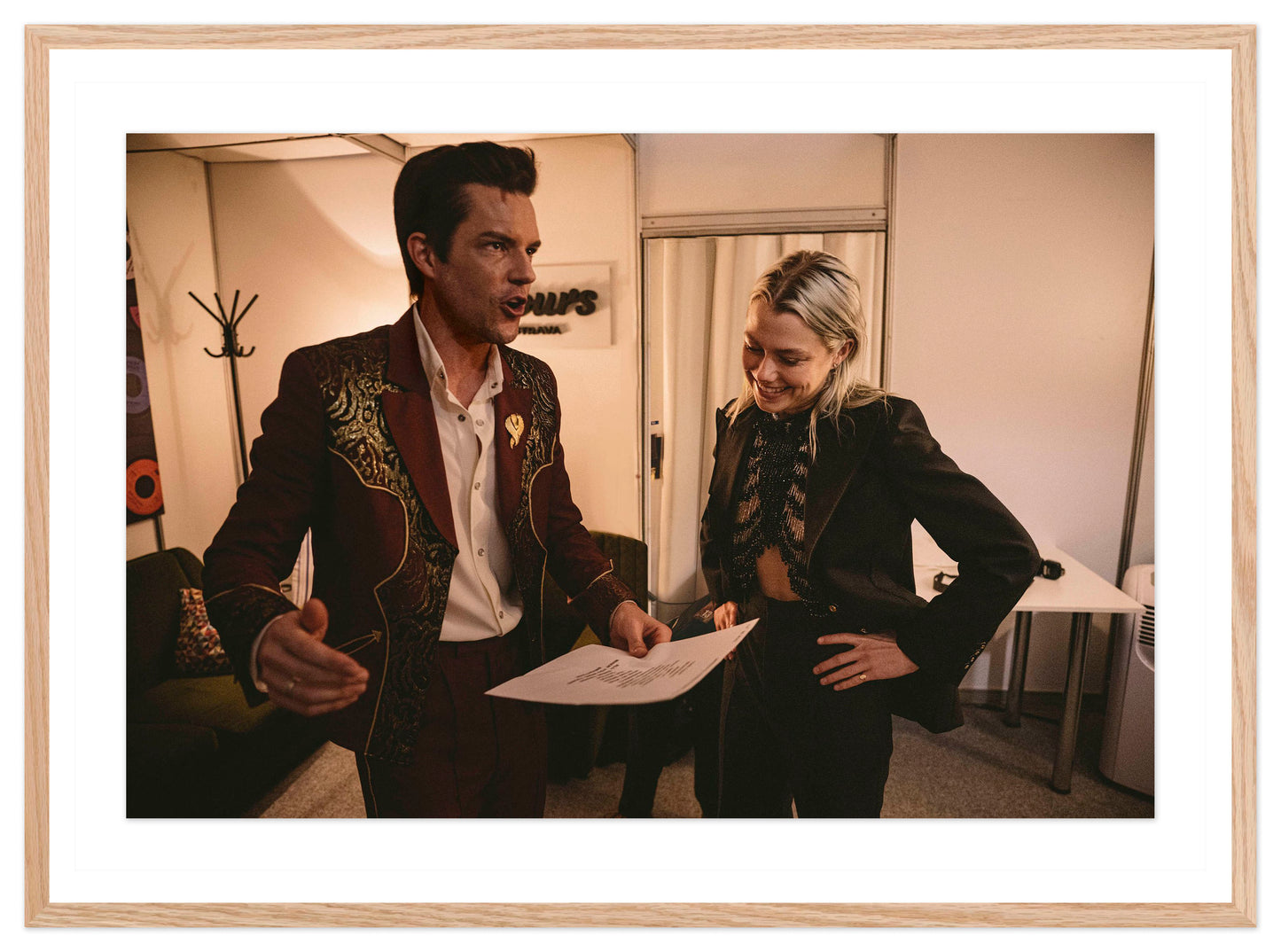 Brandon Flowers and Phoebe Bridgers
