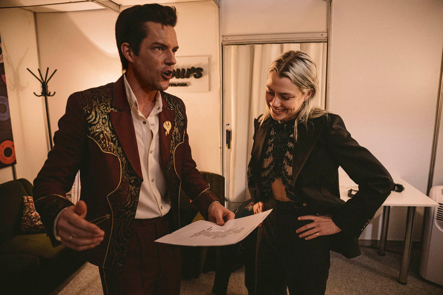 Brandon Flowers and Phoebe Bridgers